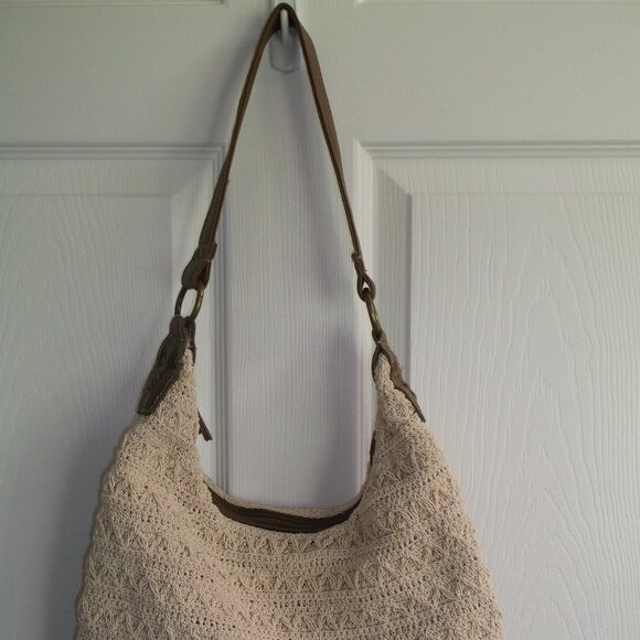 Lot of 3 different Crochet WOVEN Knit MACRAME Purse / Shoulder Bag ~ Summer Bags - Picture 7 of 16